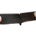 Elastic Velcro tape 25mm black and white sewing loop + elastic loop