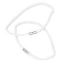 Elastico reggimaniche bianco per camicia da uomo