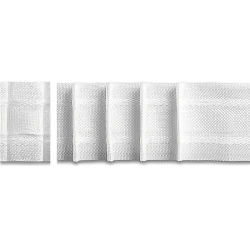 Ondatex 40mm curtain pleating tape, 1 pocket, 2 cords