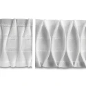 Riloga arricciatende Rombotex 80mm con 2 tasche e 4 cordini - Filmar