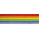 Rainbow ribbon, Gay Pride 16mm high
