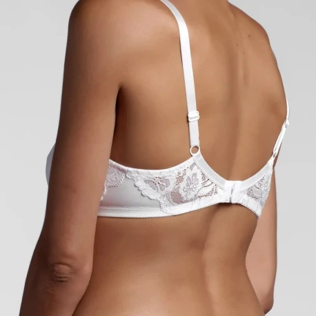 Reggiseno con ferretto, coppe senza cuciture, fianchi in pizzo Art.261 Belseno Lepel