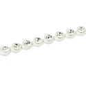Strass crystal chain border set in transparent plastic core - K481 Benox