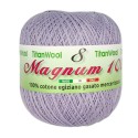 Crochet yarn Magnum Titan Wool 100% Egyptian Cotton Makò Lilac