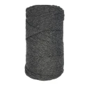 Thai Cotton Happy Time lanyard for making 250g dark grey spool bags