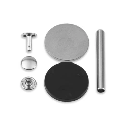 Rivetti tubolari Ø 9mm da usare su materiali spessi 4-6 mm - 403171 Prym