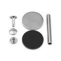 Rivetti tubolari grandi Ø 9mm da usare su materiali spessi 6-9 mm - 403172 Prym