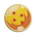 Dragon Ball sfera del drago di Goku con quattro stelle applicazione patch ricamata e termoadesiva