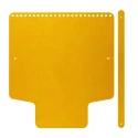 Patella borsa con manico in ecopelle 20 x 22 cm