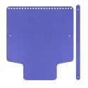 Patella borsa con manico in ecopelle 20 x 22 cm