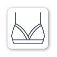 Underwired-free bras