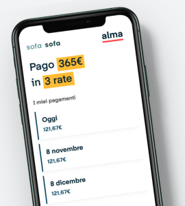 Pagamento rateale con Alma