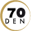 70 den