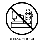 senza cucire