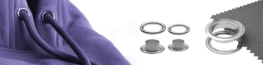Decorative eyelets