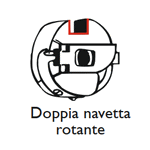 doppia navetta rotante