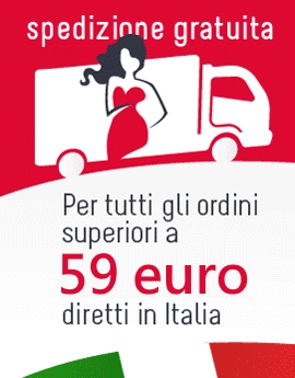 Spedizione Gratis in Italia oltre 59 &euro;