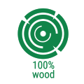 100% Legno