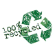 100% ecosostenibile e riciclato